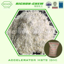 Sustancia química de goma de alta calidad con el material de tratamiento de goma del precio de fábrica CAS NO 120-78-5 ACELERADOR MBTS